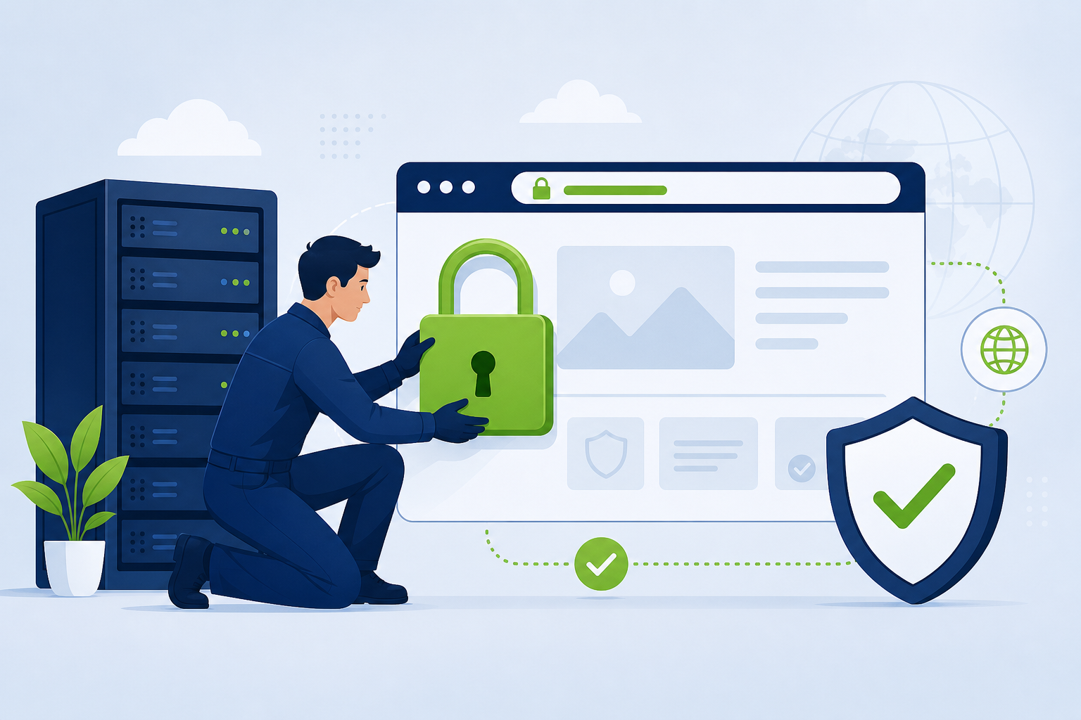 Professional SSL certificate installation service